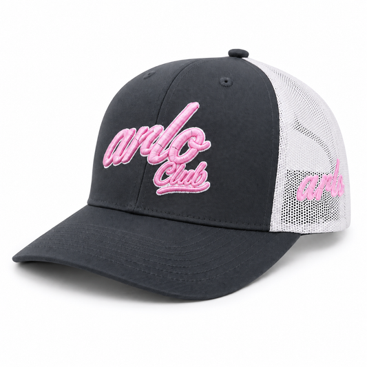 arlo club - baby pink cap