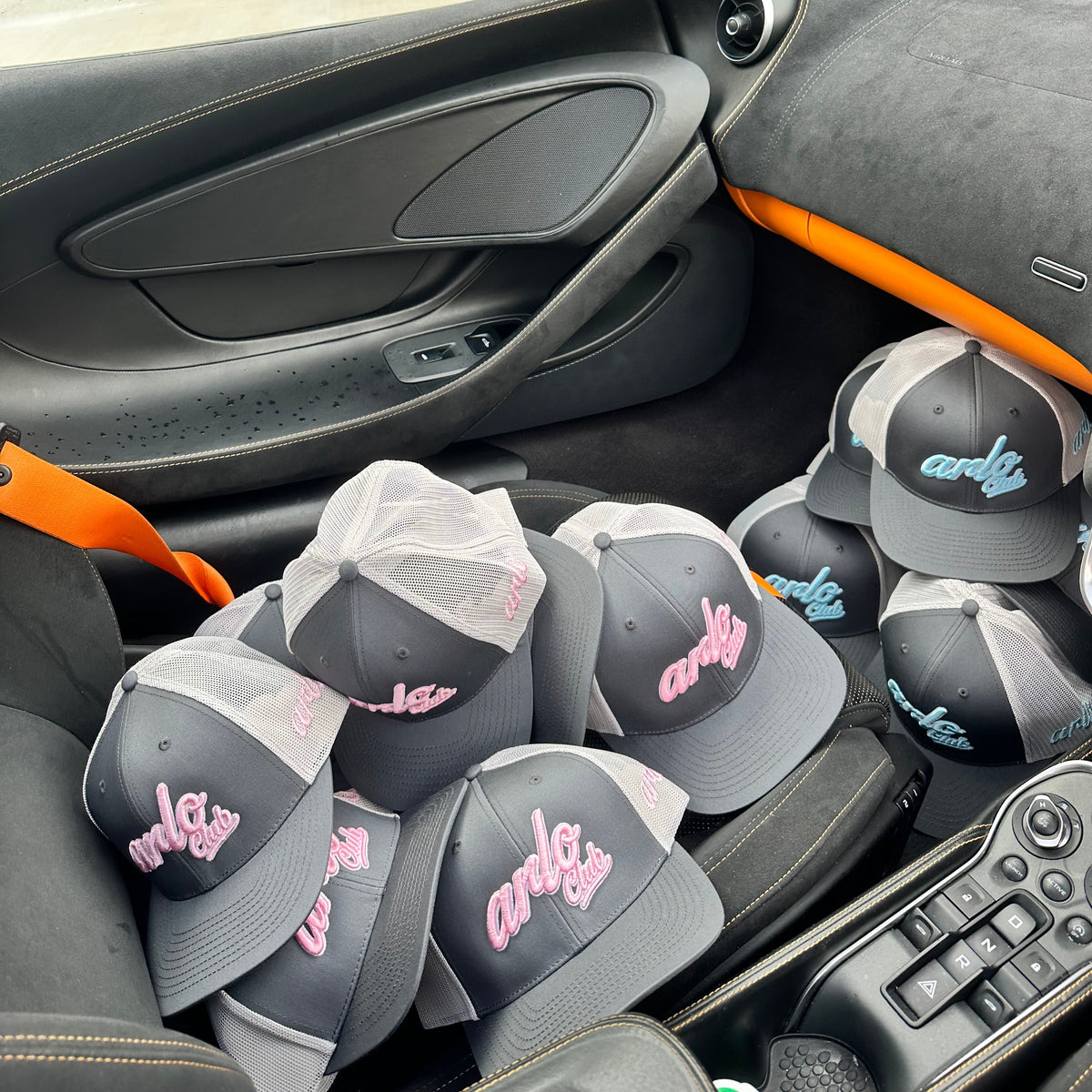 arlo club - baby blue cap