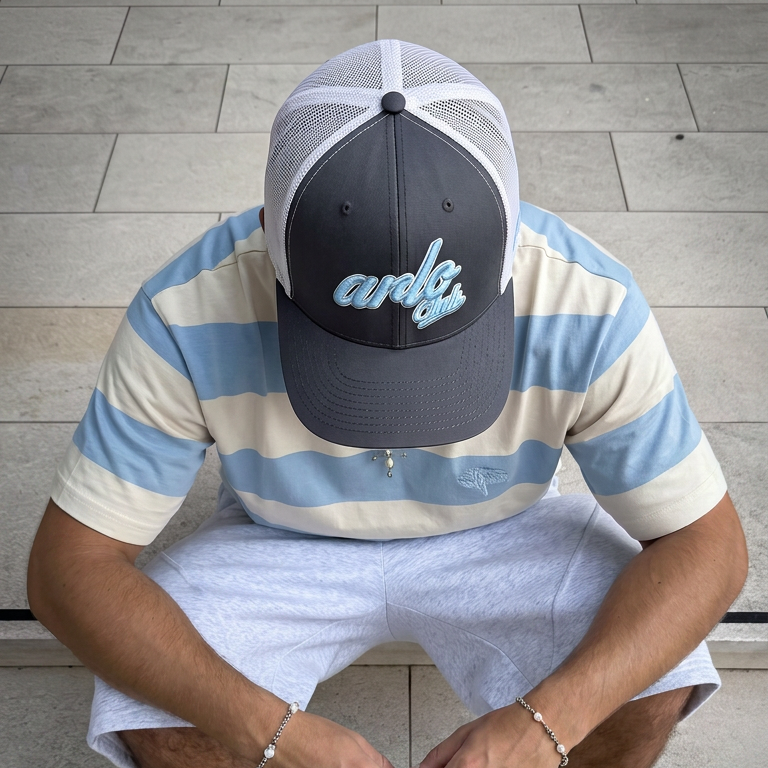 arlo club - baby blue cap